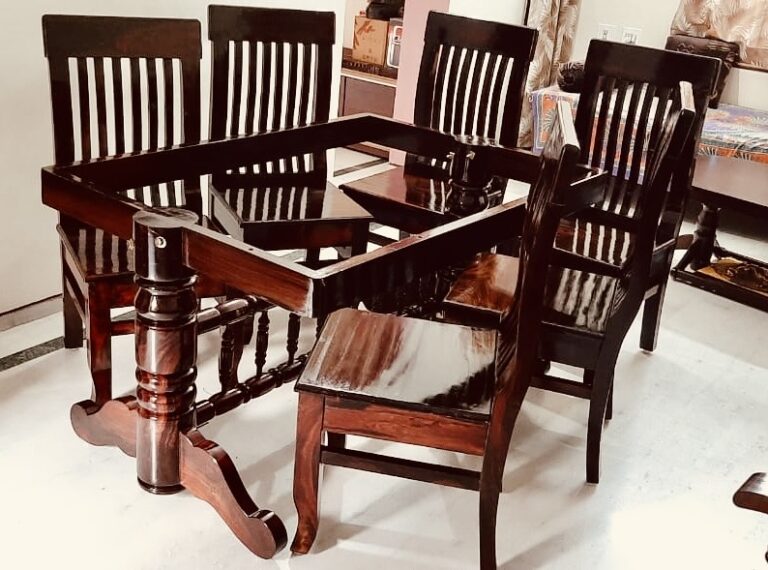 Rosewood Dining chair and table